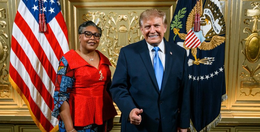 Judith Suminwa et Donald Trump